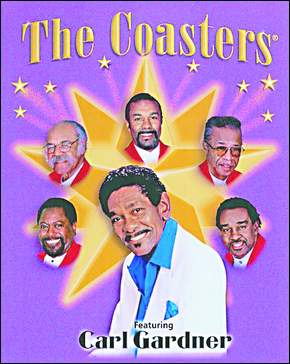 Ceta Gardner Management poster of The Coasters in 2005.