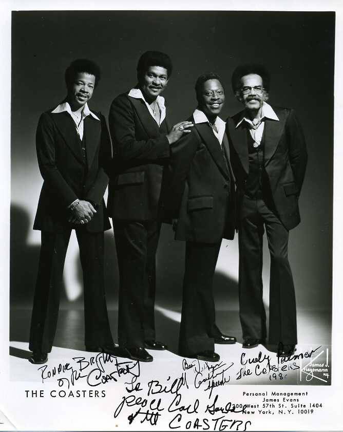 The Coasters in 1979 (James Evans, prom 1980).