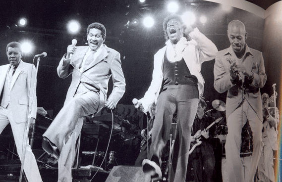 Jones, Gardner, Gunter and Guy at Atlantic Records' 40th Anniversary in 1988.