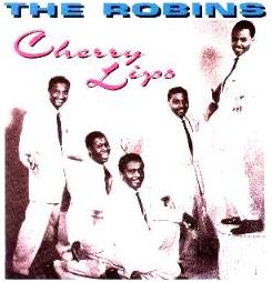 The Robins of 1956 ("Cherry Lips" Famous Grooves CD) with Ty Terrell Leonard first left, and H.B. Barnum second left.
