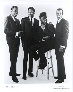The Coasters of 1960: Jones, Gardner, Gunter, Guy.