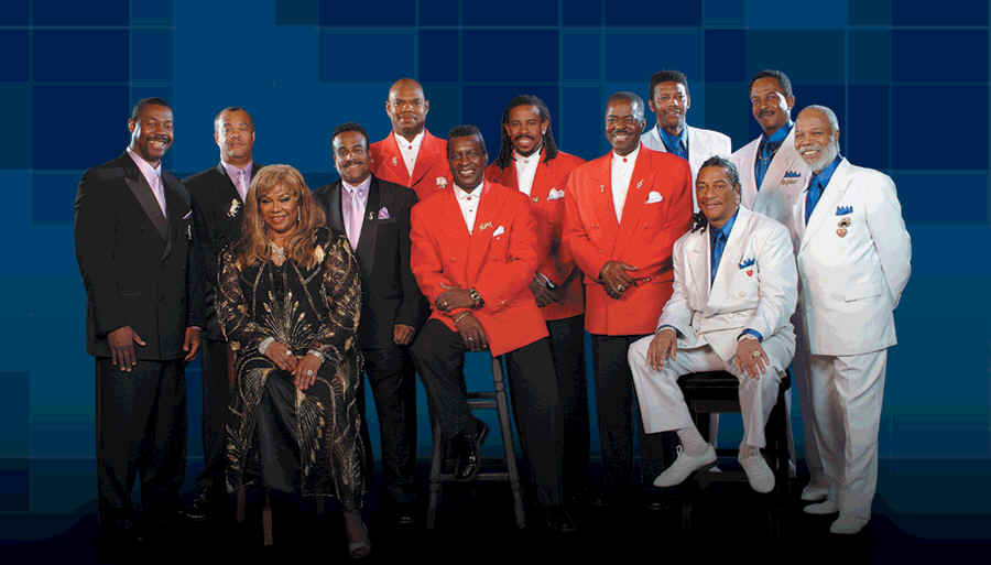 The Platters, Cornell Gunter´s Coasters, and Beary Hobb´s Drifters of 2000 on (all fake groups).