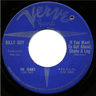A Billy Guy single on Verve Records of 1967.