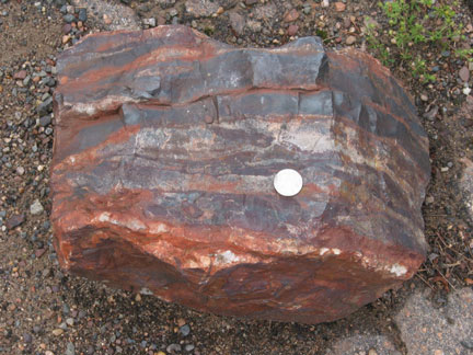 Mary Ellen Jasper & hemitite