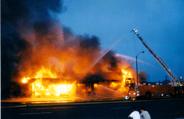Furniture Store Fire