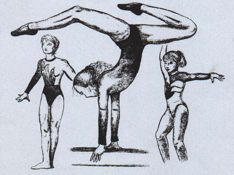 Three Gymnasts
