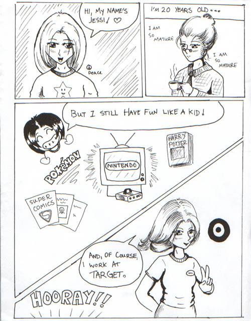 The first page (all about me)