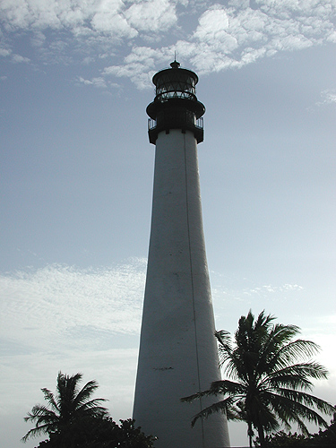 Lighthouse on Key Biscayne