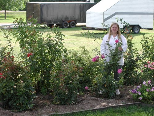 MaryAnn in back of Heirloom