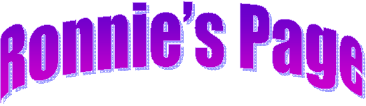 Ronnie�s Page