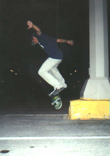 backside kickflip tailslide