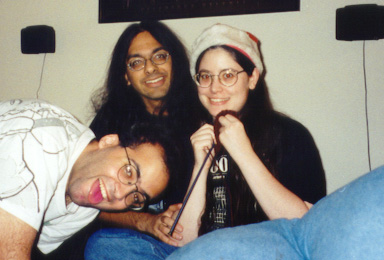 A pic from San Jose of Rakesh, Chris, and Omar.