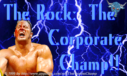 The Rock:  The Corporate Champ