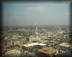 View of St. Louis City from my office building