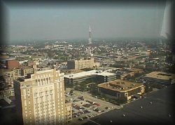 View of St. Louis City from my office building