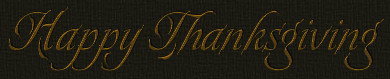 Happy Thanksgiving
