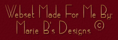 � Marie B's Designs