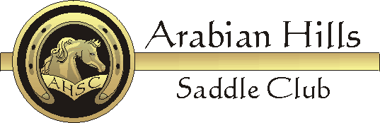 Arabian Hills Saddle Club Banner