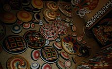 Butter sculptures made for the movie Seven Years in Tibet