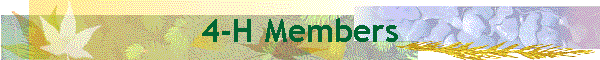 4-H Members
