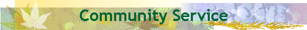 Community Service