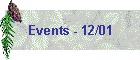 Events - 12/01