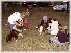 Putting on Choke Chain (jpg)