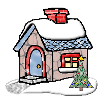 decorated house