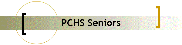 PCHS Seniors