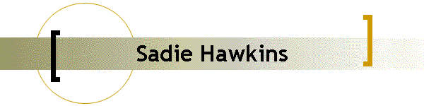 Sadie Hawkins