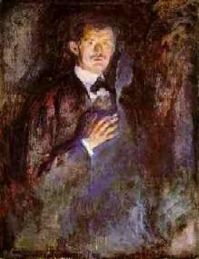 munch's self-portrait