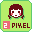 2 pixel