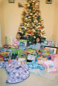 Look @ all those gifts!