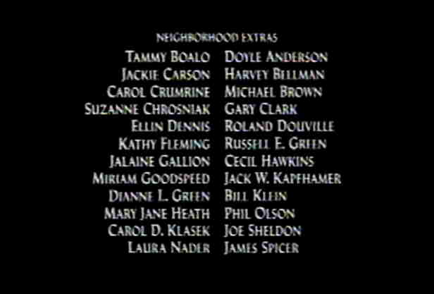 Me in the credits, me in the credits! (sorry, I still just get a big kick out of this.  Can you tell?).