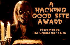 Hacking Good Site Award
