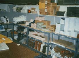 The merchandise room