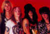 Duff, Axl, Slash y Izzy