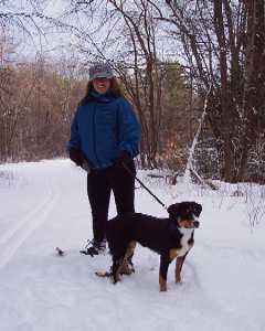 Snowshoeing