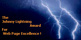 The Johnny Lightning Award