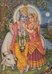Krishna and Radha