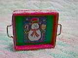 Snowman Tray