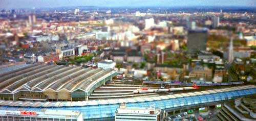 View from London Eye