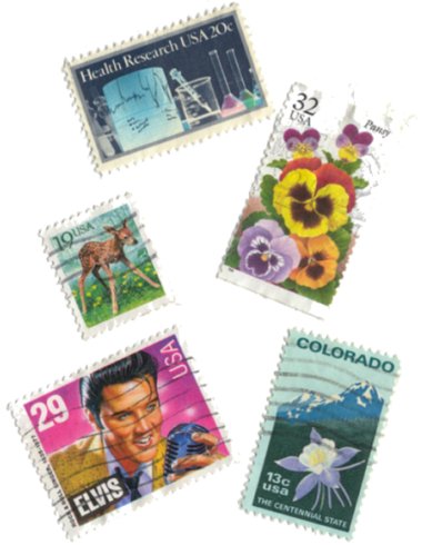 Stamp theme designs