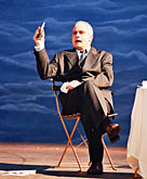 Un architecte jou� par Michel Rossy (photo Elsa Rochaix).