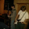 Alston, Kevin, and Will doing their music shiznit