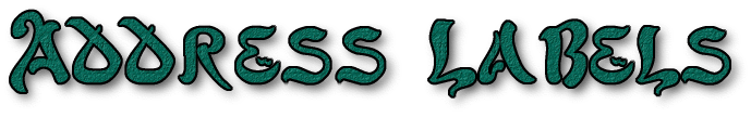Address Labels