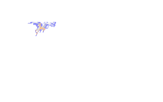 Pegasus flying