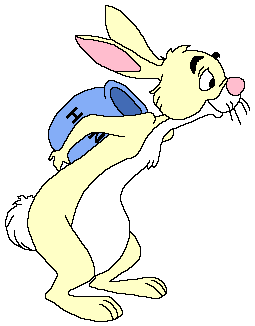 Rabbit Carrying Hunny Pot!