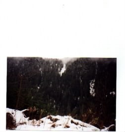 View from atop the mountain