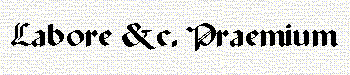 Labore &c. Award Banner